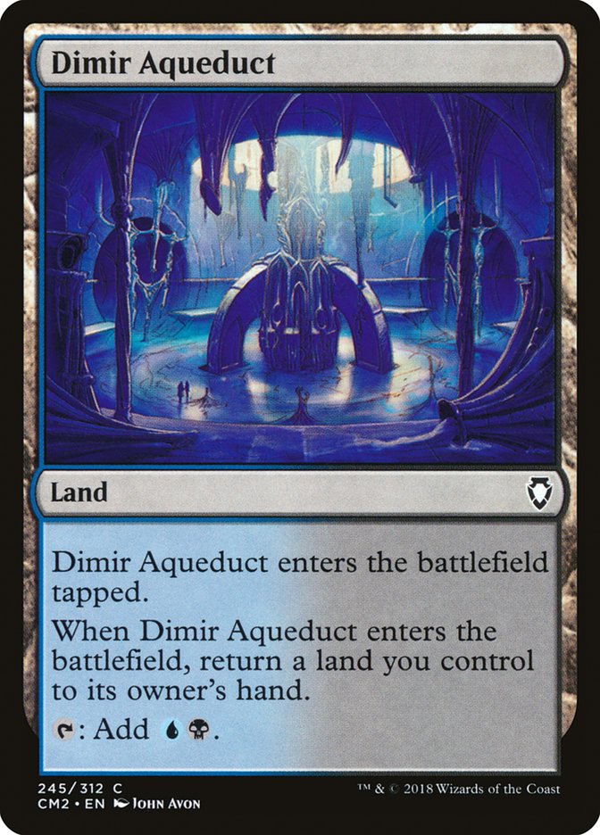Dimir Aqueduct (245) [Commander Anthology Volume II] | Odin's Place