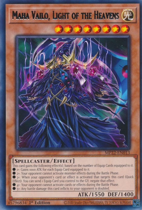 Maha Vailo, Light of the Heavens [MP22-EN013] Rare | Odin's Place