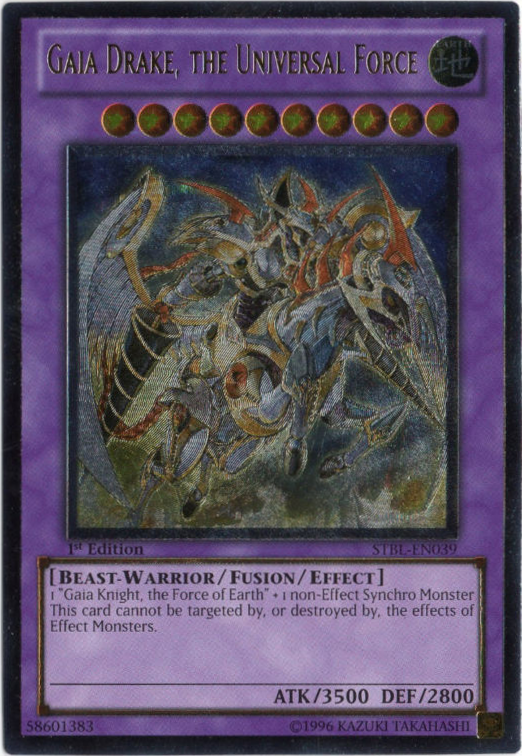 Gaia Drake, the Universal Force [STBL-EN039] Ultimate Rare | Odin's Place