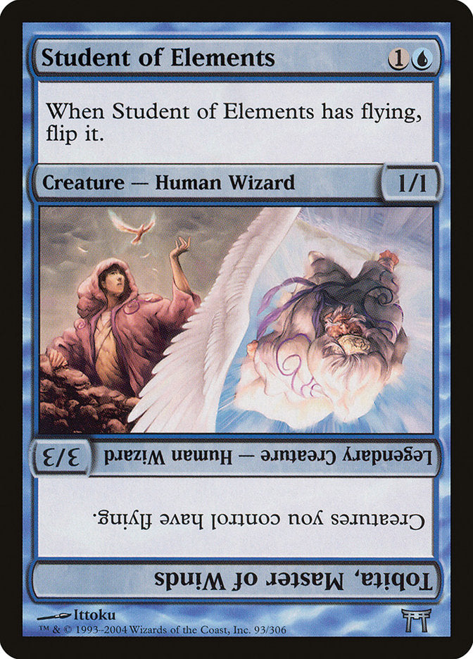 Student of Elements // Tobita, Master of Winds (93) [Champions of Kamigawa] | Odin's Place