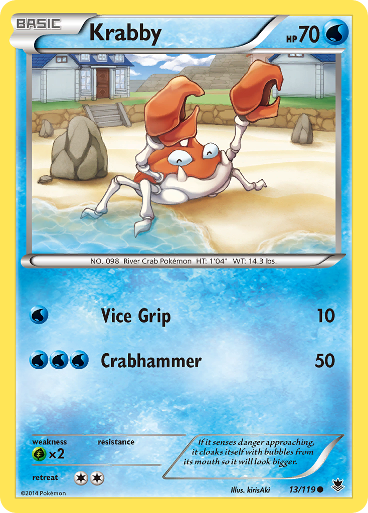 Krabby (13/119) [XY: Phantom Forces] | Odin's Place