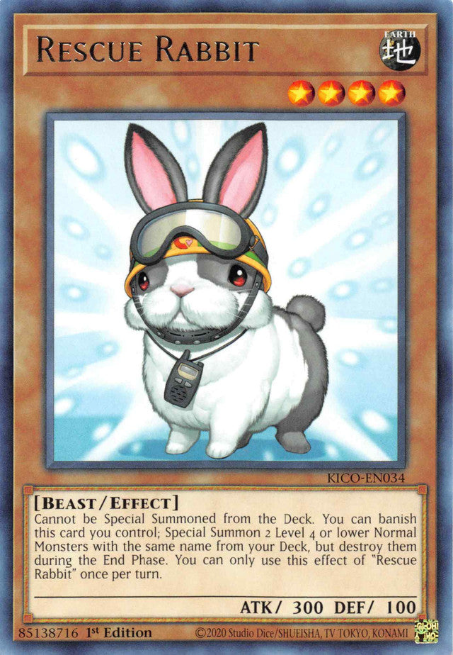 Rescue Rabbit [KICO-EN034] Rare | Odin's Place