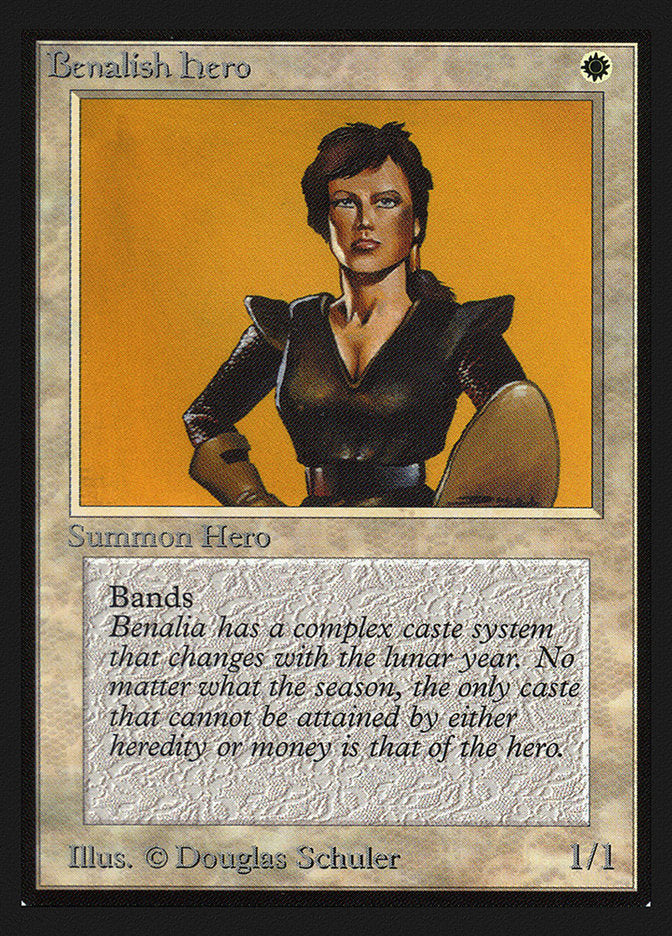 Benalish Hero [International Collectors' Edition] | Odin's Place
