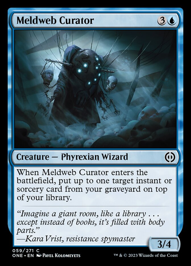 Meldweb Curator [Phyrexia: All Will Be One] | Odin's Place