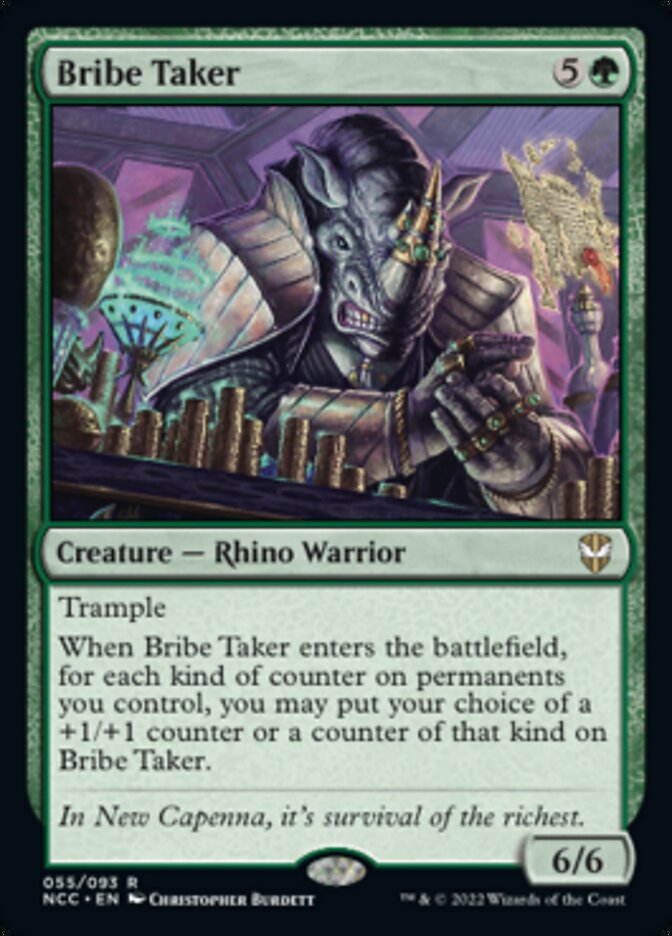 Bribe Taker [Streets of New Capenna Commander] | Odin's Place