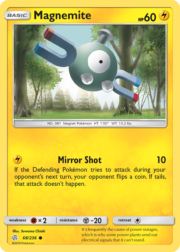 Magnemite (68/236) [Sun & Moon: Cosmic Eclipse] | Odin's Place