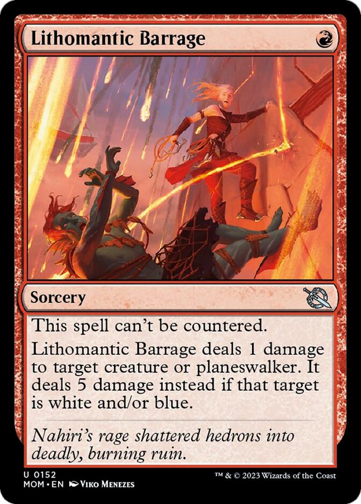 Lithomantic Barrage [March of the Machine] | Odin's Place