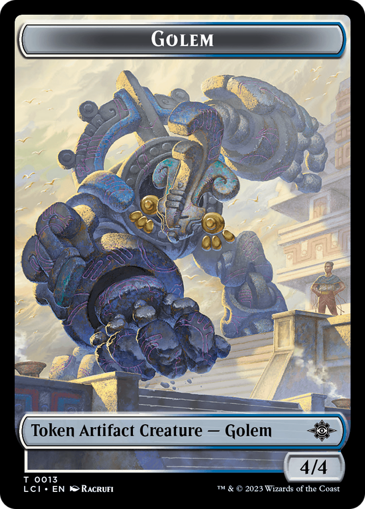 Treasure (0002) // Golem Double-Sided Token [Jurassic World Collection Tokens] | Odin's Place