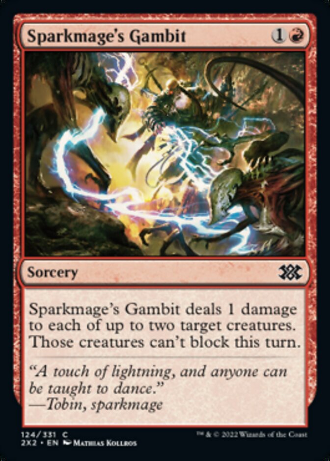 Sparkmage's Gambit [Double Masters 2022] | Odin's Place