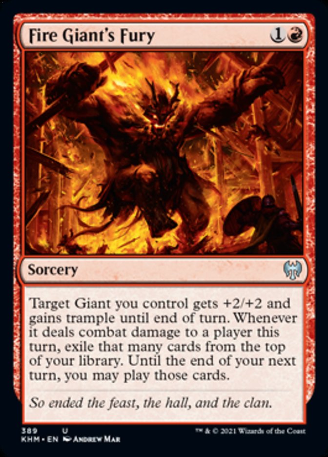 Fire Giant's Fury [Kaldheim] | Odin's Place