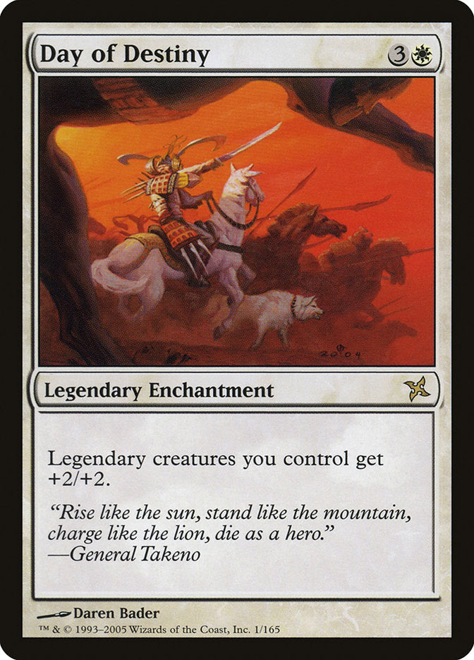 Day of Destiny (1) [Betrayers of Kamigawa] | Odin's Place