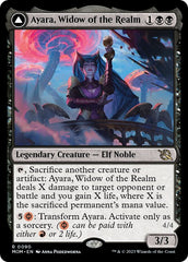 Ayara, Widow of the Realm // Ayara, Furnace Queen [March of the Machine] | Odin's Place
