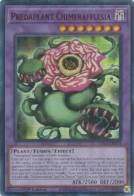Predaplant Chimerafflesia (Red) [LDS3-EN074] Ultra Rare | Odin's Place