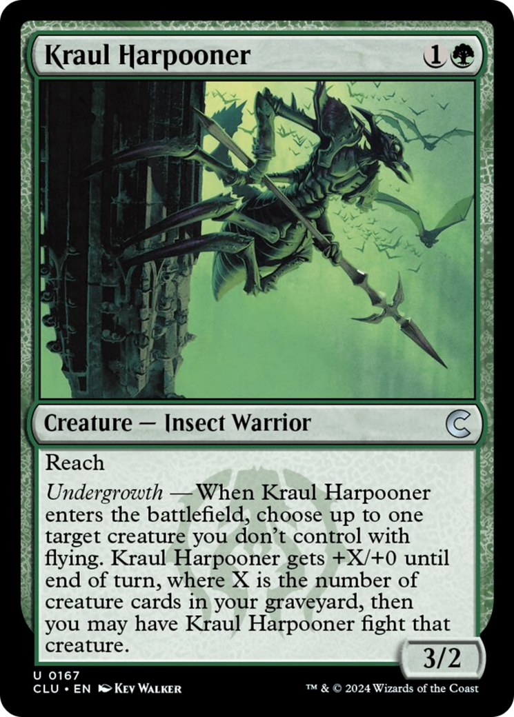 Kraul Harpooner [Ravnica: Clue Edition] | Odin's Place