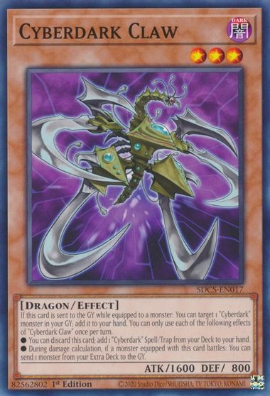 Cyberdark Claw [SDCS-EN017] Common | Odin's Place