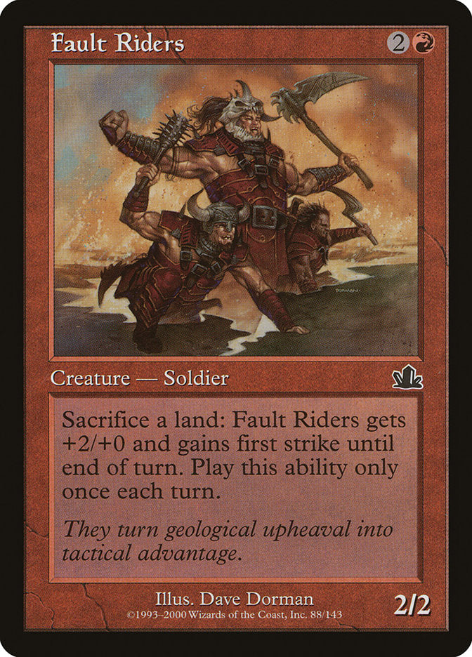 Fault Riders (88) [Prophecy] | Odin's Place