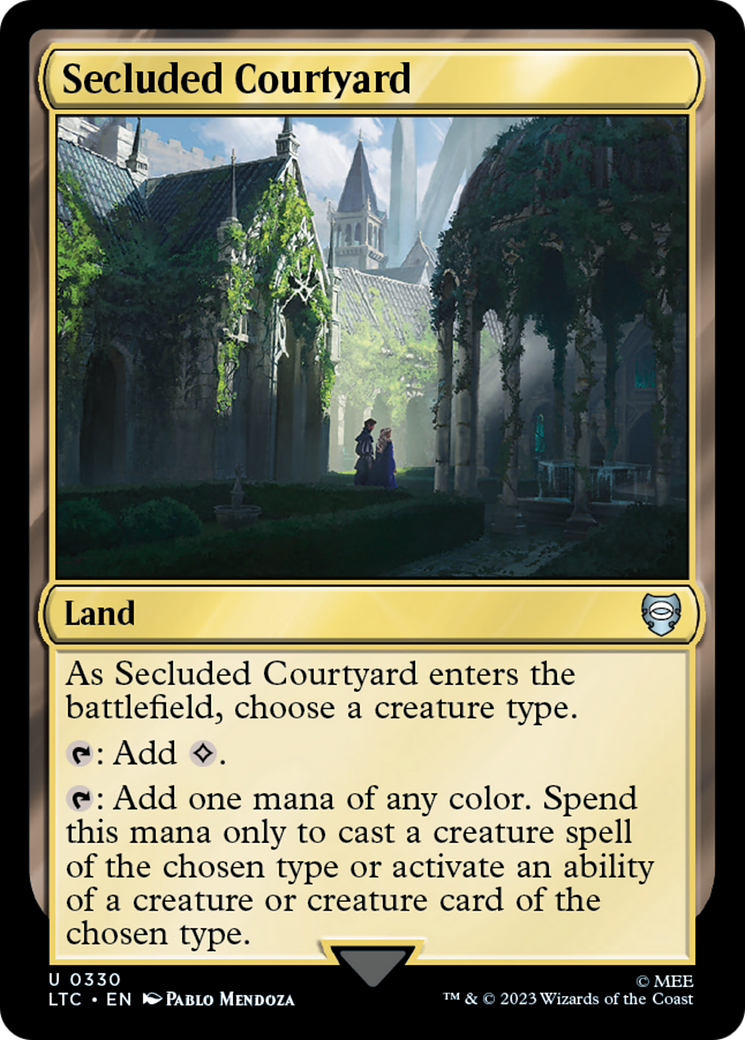 Secluded Courtyard [The Lord of the Rings: Tales of Middle-Earth Commander] | Odin's Place