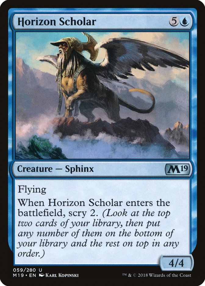 Horizon Scholar (59) [Core Set 2019] | Odin's Place