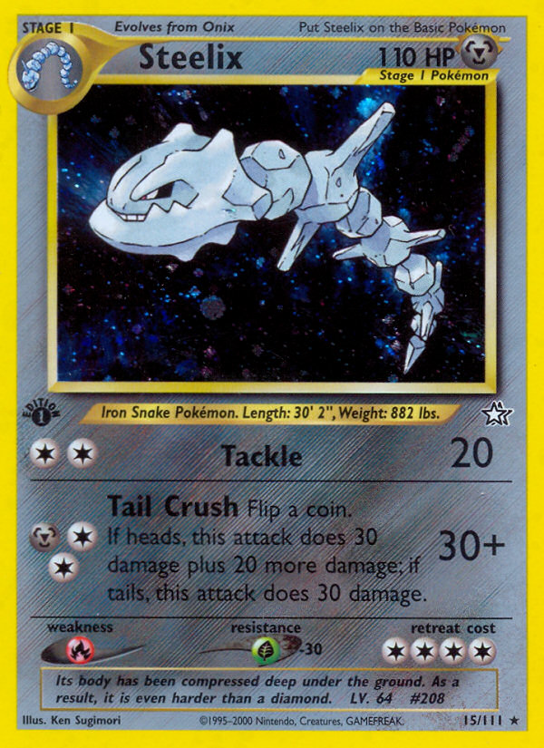 Steelix (15/111) [Neo Genesis 1st Edition] | Odin's Place