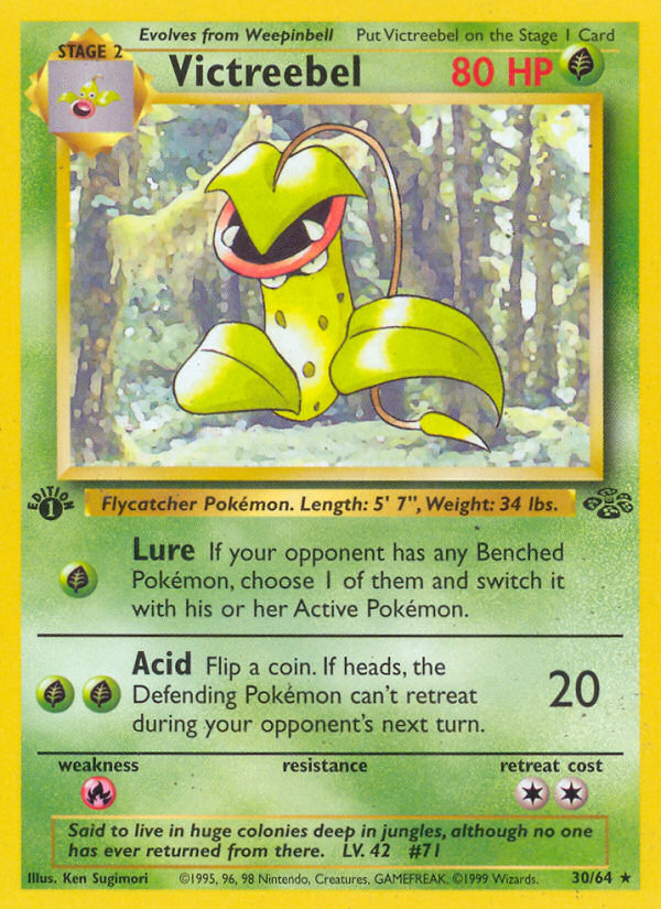 Victreebel (30/64) [Jungle 1st Edition] | Odin's Place