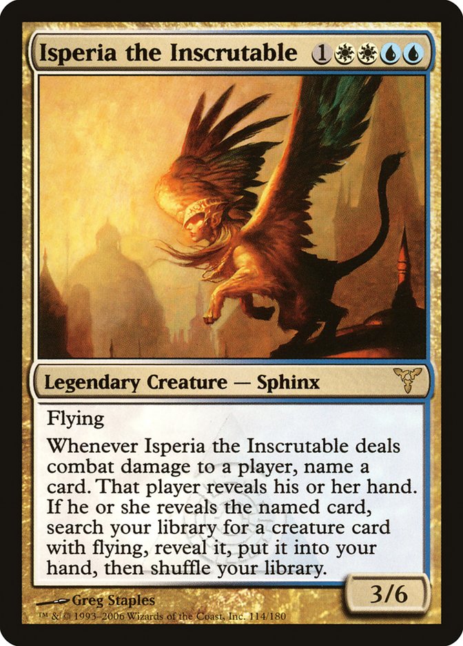 Isperia the Inscrutable (114) [Dissension] | Odin's Place