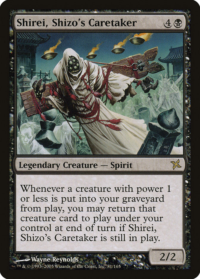 Shirei, Shizo's Caretaker (81) [Betrayers of Kamigawa] | Odin's Place