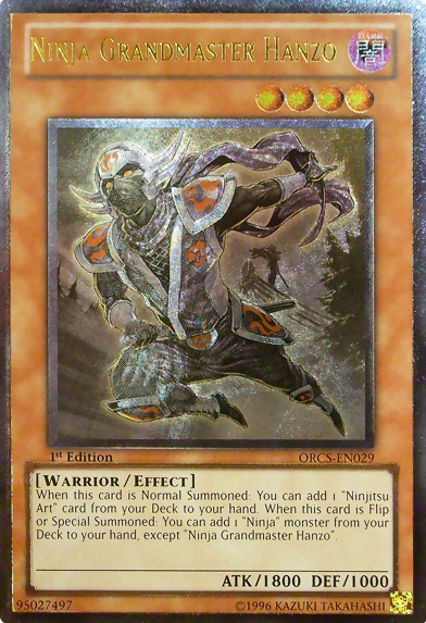 Ninja Grandmaster Hanzo [ORCS-EN029] Ultimate Rare | Odin's Place