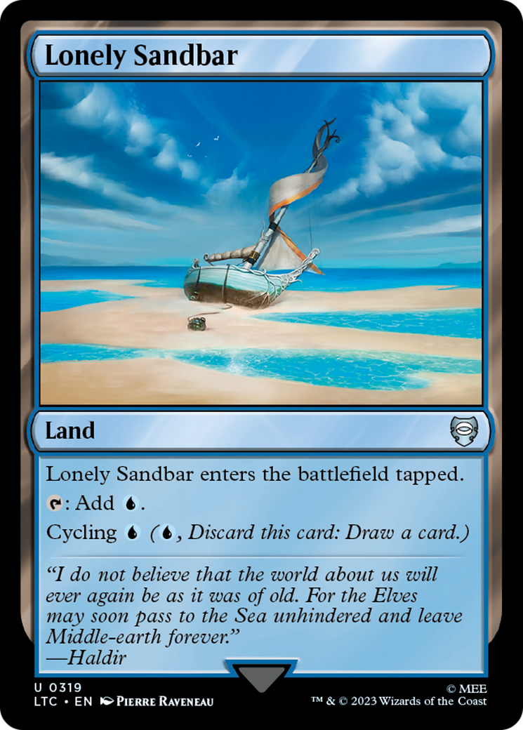 Lonely Sandbar [The Lord of the Rings: Tales of Middle-Earth Commander] | Odin's Place