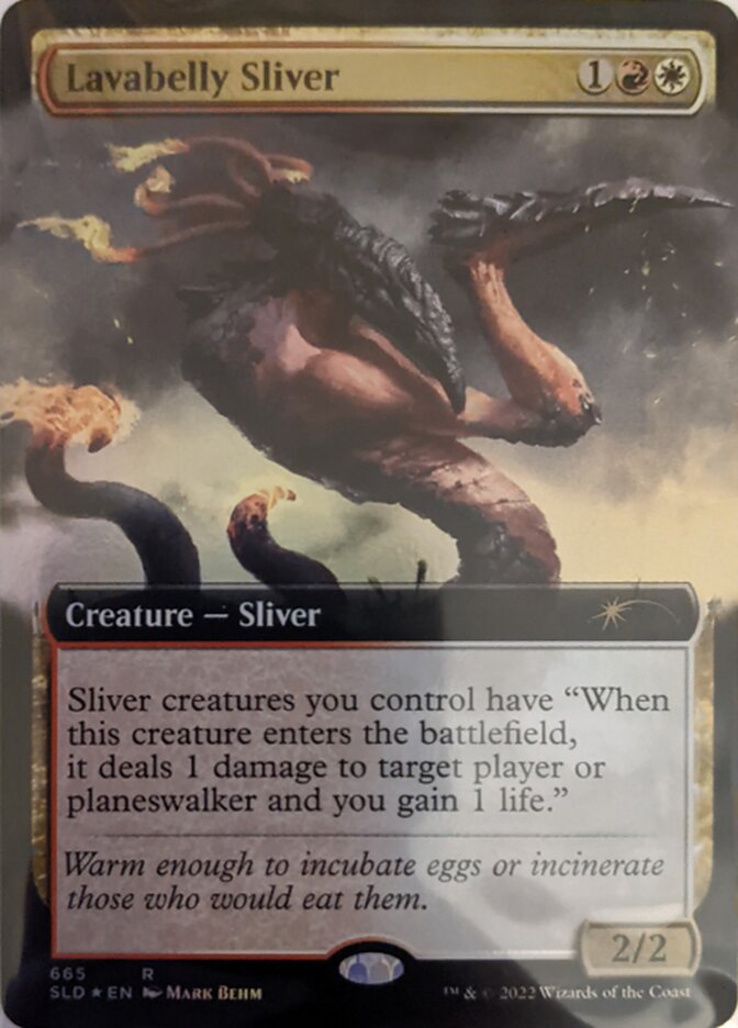 Lavabelly Sliver (Extended Art) [Secret Lair Drop Promos] | Odin's Place