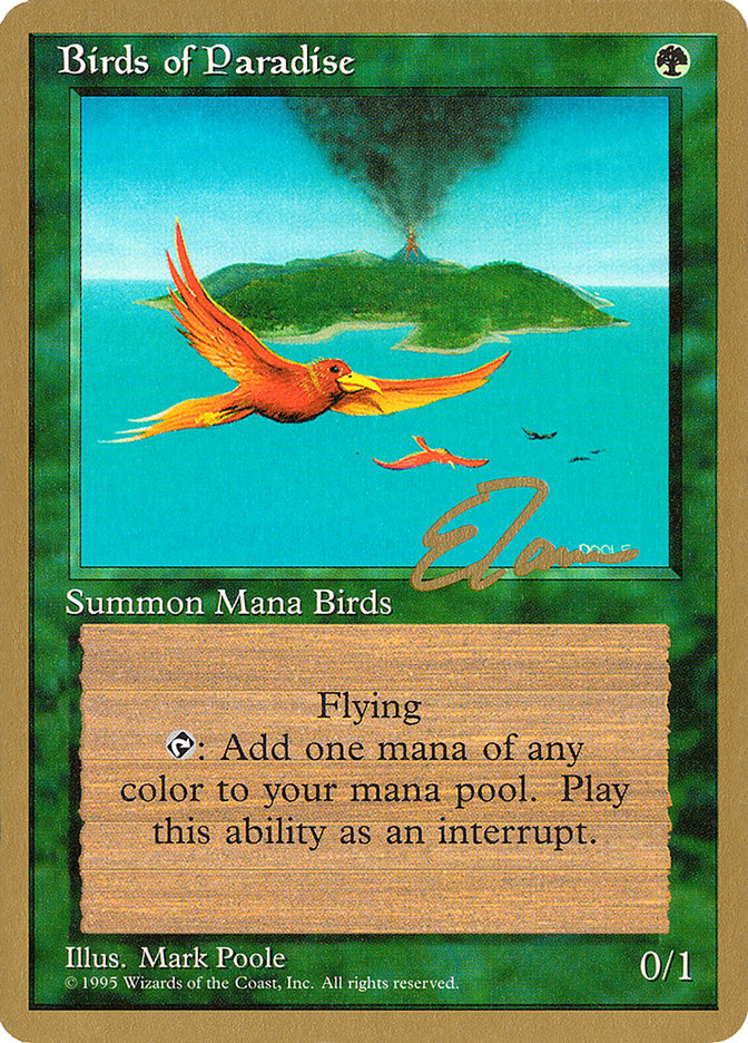 Birds of Paradise (Eric Tam) [Pro Tour Collector Set] | Odin's Place