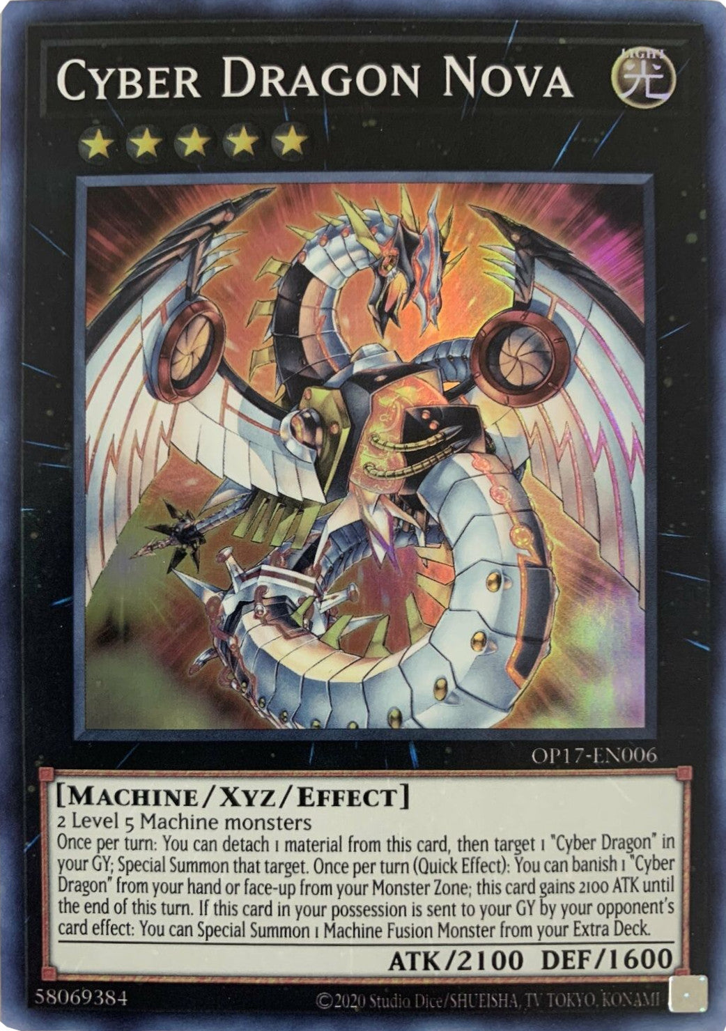 Cyber Dragon Nova [OP17-EN006] Super Rare | Odin's Place
