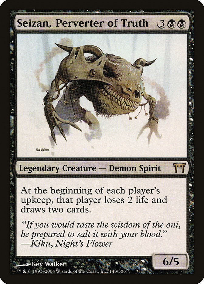 Seizan, Perverter of Truth (143) [Champions of Kamigawa] | Odin's Place