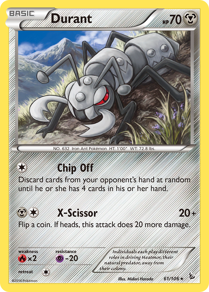 Durant (61/106) [XY: Flashfire] | Odin's Place