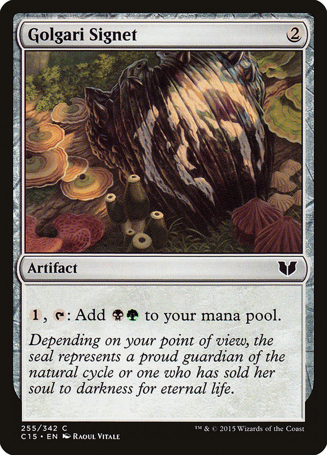 Golgari Signet (255) [Commander 2015] | Odin's Place