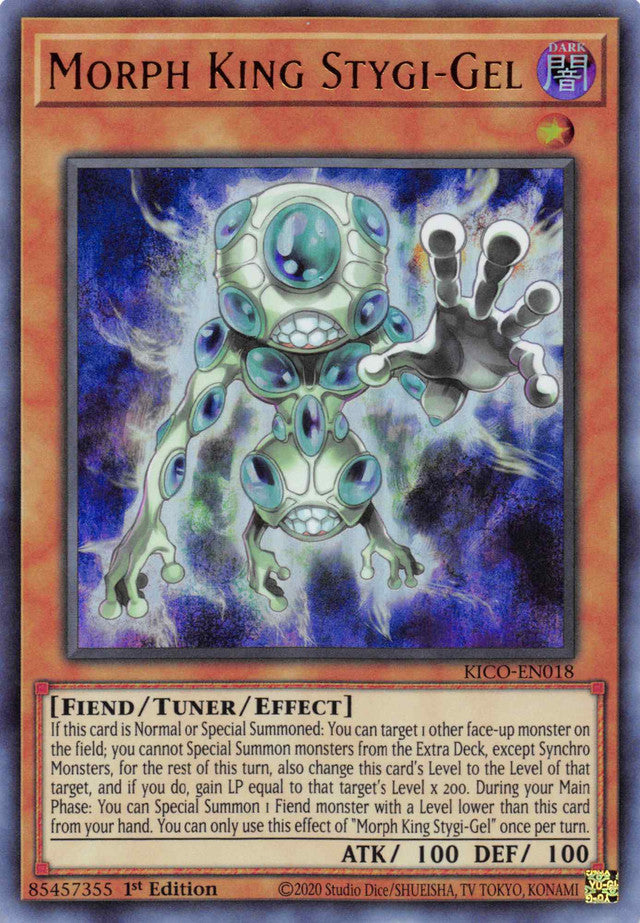 Morph King Stygi-Gel (Ultra Rare) [KICO-EN018] Ultra Rare | Odin's Place