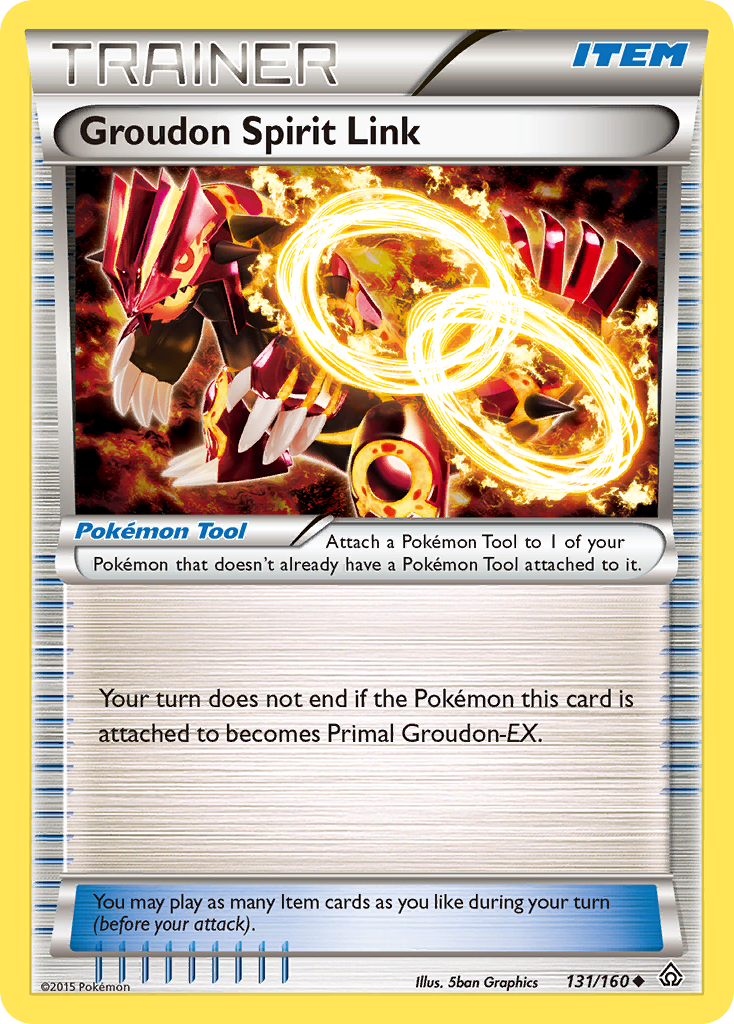 Groudon Spirit Link (131/160) [XY: Primal Clash] | Odin's Place