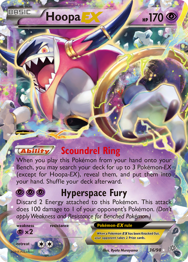 Hoopa EX (36/98) [XY: Ancient Origins] | Odin's Place