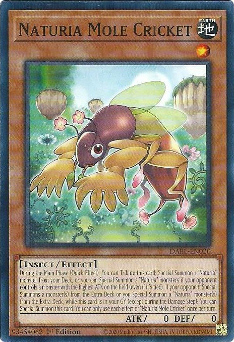 Naturia Mole Cricket [DABL-EN020] Common | Odin's Place