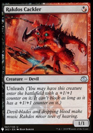Rakdos Cackler [The List] | Odin's Place