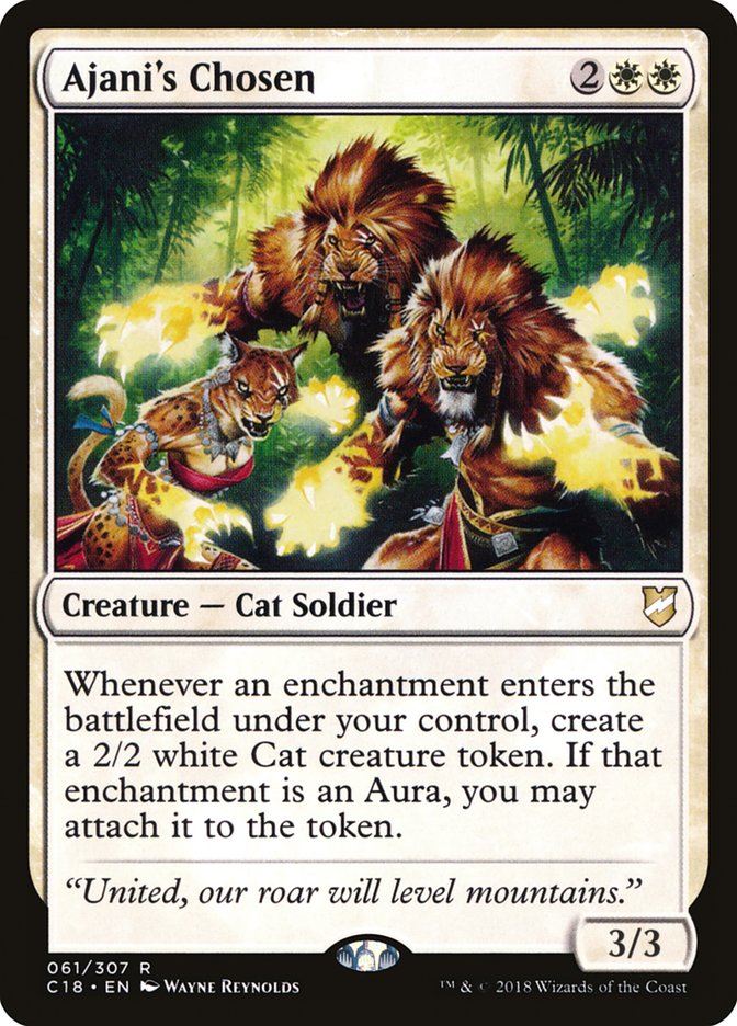 Ajani's Chosen (61) [Commander 2018] | Odin's Place