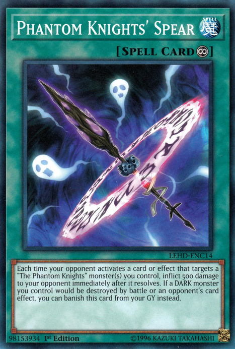 Phantom Knights' Spear [LEHD-ENC14] Common | Odin's Place