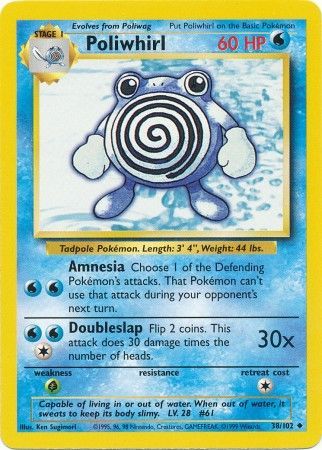 Poliwhirl (38/102) [Base Set Unlimited] | Odin's Place