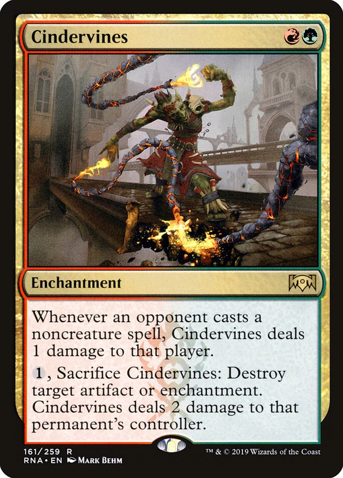 Cindervines (161) [Ravnica Allegiance] | Odin's Place