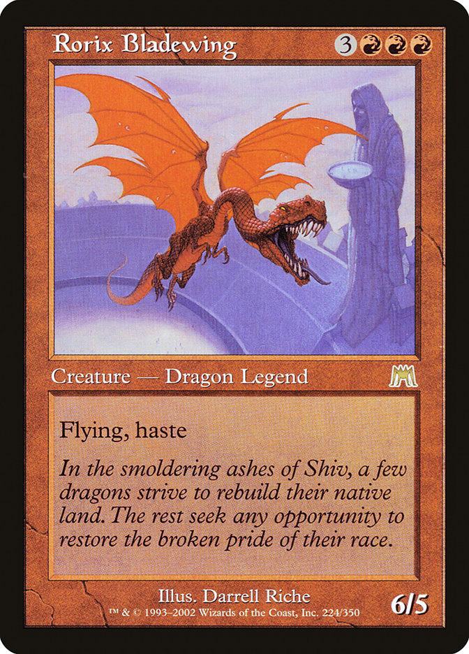 Rorix Bladewing (224) [Onslaught] | Odin's Place