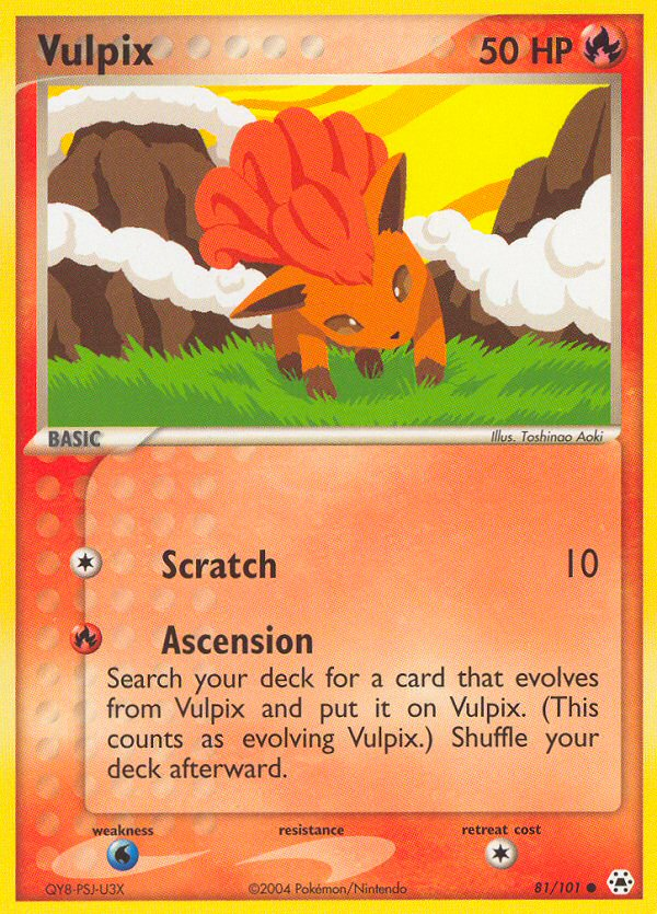 Vulpix (81/101) [EX: Hidden Legends] | Odin's Place
