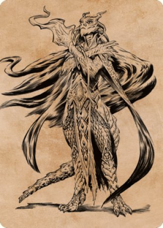 Lozhan, Dragons' Legacy Art Card [Commander Legends: Battle for Baldur's Gate Art Series] | Odin's Place