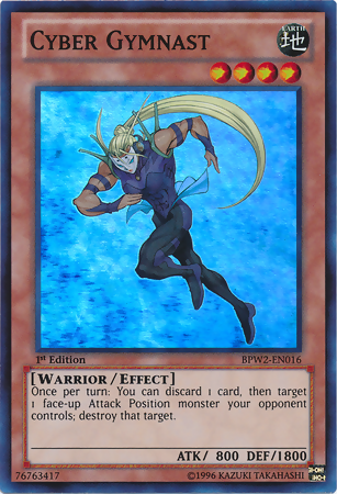 Cyber Gymnast [BPW2-EN016] Super Rare | Odin's Place