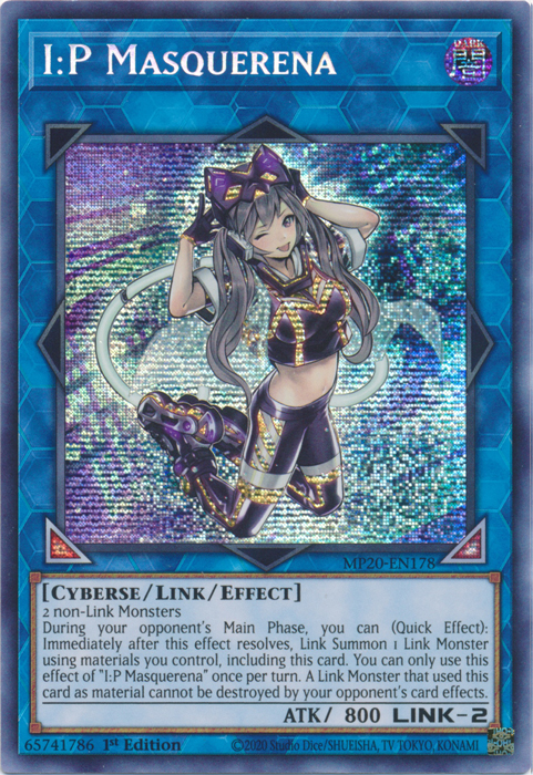 I:P Masquerena [MP20-EN178] Prismatic Secret Rare | Odin's Place