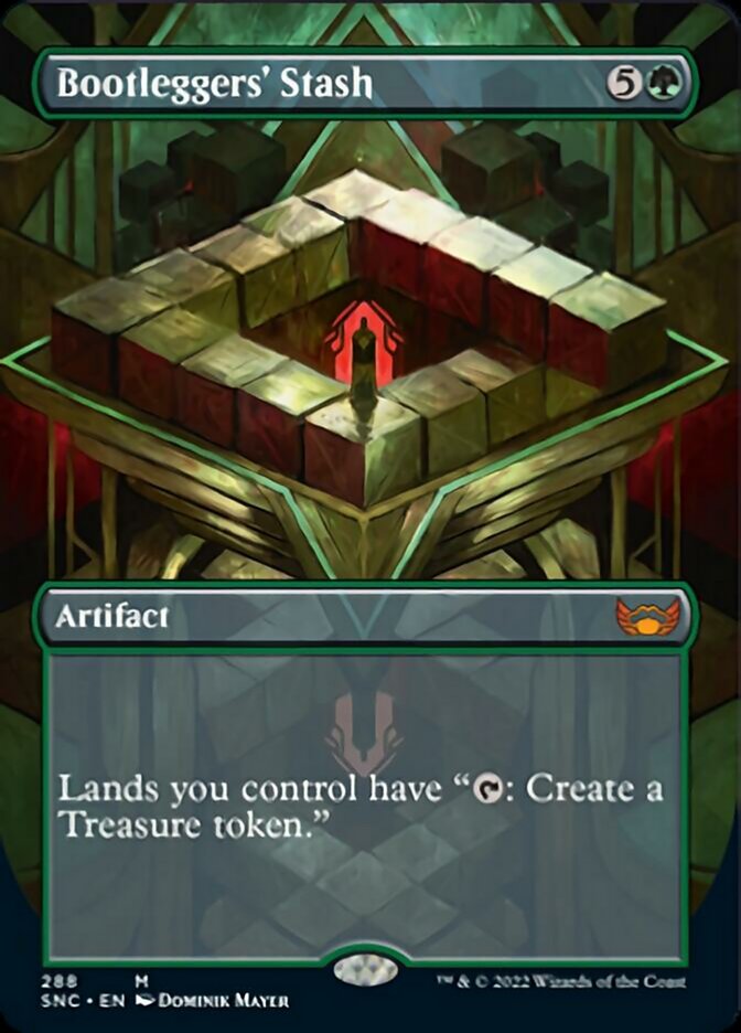 Bootleggers' Stash (Borderless Alternate Art) [Streets of New Capenna] | Odin's Place