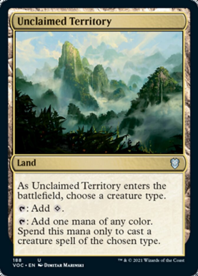 Unclaimed Territory [Innistrad: Crimson Vow Commander] | Odin's Place